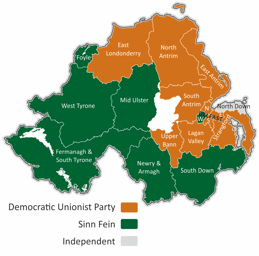NI constituencies 2017